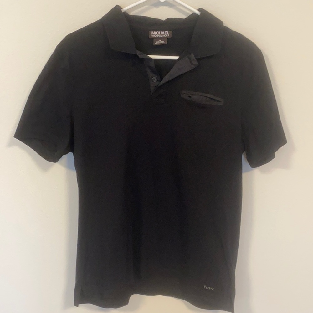 Black Micheal Kors Polo
